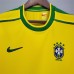 Brazil 1998 World Cup Home Yellow Soccer Jersey